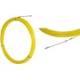 C.K Kabeleinziehband, Länge: 50 m, Stahl Durchmesser: 5,5 mm, flexibler Führungskopf, Stahldrahtkern - 1 Stück (495055)