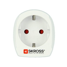 Skross 1.500203-E adattatore per presa di corrente Tipo B Universale Bianco