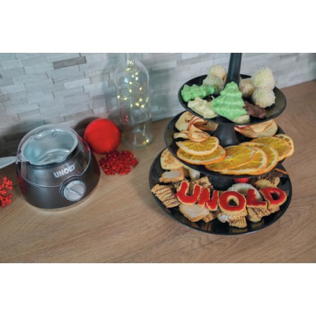 Unold Chocolatier Weihnachtsedition 48967 bk chocolate makers 0,25 L Cioccolatiera