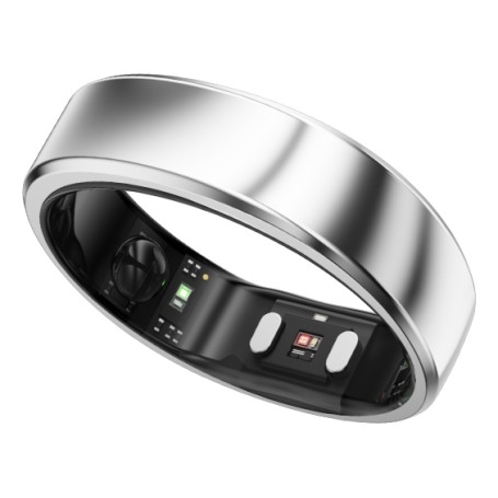 RingConn Gen 2 No Anello intelligente con activity tracker IP68 Argento (RCA-01-SI-6)