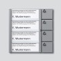 S. Siedle & Soehne BTM650-04 Metallisch - Silber (BTM650-04SM) (200035743-00)