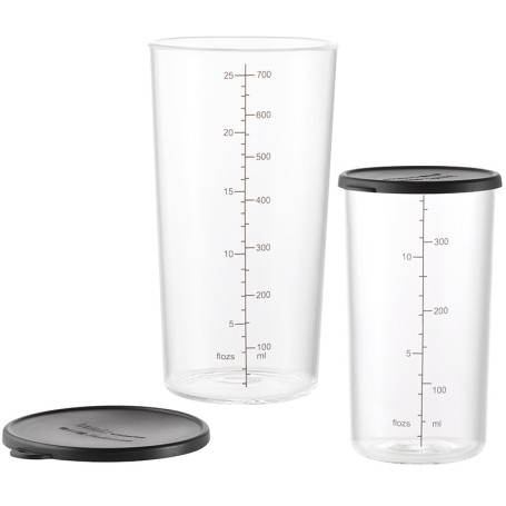 ESGE 7150 bicchiere dosatore 700 L Vetro, Silicone