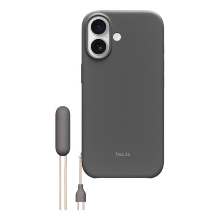 Apple MGY54LL/A custodia per cellulare 16 cm (6.3") Cover Granito, Grigio