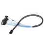Silverstone CPS05 0,5 m Nero, Blu, Bianco (SST-CPS05)
