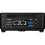 MSI Cubi 5 1M-498EU Intel Core 3 100U 8 GB DDR5-SDRAM 512 GB SSD Windows 11 Home Mini PC Nero (9S6-B0A821-498)