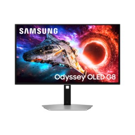 Samsung G80SH Monitor PC 68,6 cm (27") 3840 x 2160 Pixel 4K Ultra HD OLED Argento (LS27HG800SUXEN)