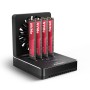 Axagon ADSA-M2C44 docking station per unità di archiviazione Nero