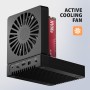 Axagon ADSA-M2C44 docking station per unità di archiviazione Nero