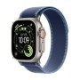 Apple Watch Ultra 3 GPS + Cellular 49mm Cassa Titanio con Trail Loop Blu/Blu Acceso - S/M (MEWR4QF/A)