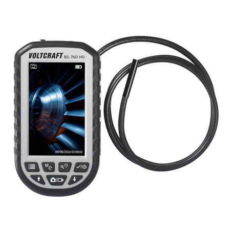 VOLTCRAFT VC-17782295 Endoskop Sonden-Ø: 5.5 mm Sonden-Länge: 1 m (VC-17782295)