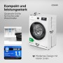 Bomann WA 7175.1 lavatrice Caricamento frontale 7 kg 1400 Giri/min Bianco (771760)