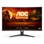 AOC G2 CQ32G2SE/BK Monitor PC 80 cm (31.5") 2560 x 1440 Pixel 2K Ultra HD LED Nero, Rosso