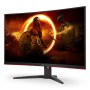 AOC G2 CQ32G2SE/BK Monitor PC 80 cm (31.5") 2560 x 1440 Pixel 2K Ultra HD LED Nero, Rosso