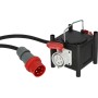 Brennenstuhl 1153680200 prolunghe e multiple 2 m 2 presa(e) AC Esterno Nero, Rosso, Bianco