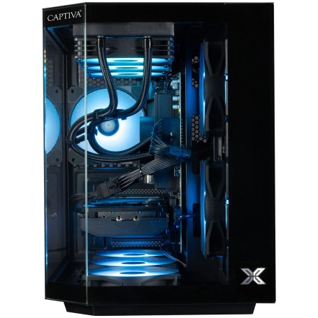 CAPTIVA 102957 PC/stazione di lavoro Intel Core Ultra 7 270K Plus 16 GB DDR5-SDRAM 1 TB SSD AMD Radeon RX 9060 XT Nero