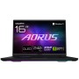 GIGABYTE AORUS MASTER 16 8XJJ4DEE64SP laptop AMD Ryzen™ 9 8940HX Computer portatile 40,6 cm (16") WQXGA 32 GB DDR5-SDRAM 1 TB 