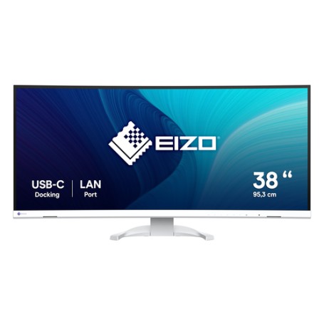 EIZO FlexScan EV3851X-WT Monitor PC 95,2 cm (37.5") 3840 x 1600 Pixel UltraWide Quad HD+ LCD Bianco