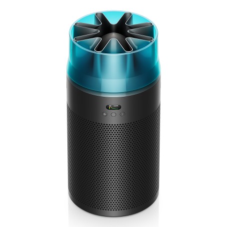 Dyson HushJet Purifier Compact HJ10 100 m² 41 dB Nero, Turchese (491338-01)