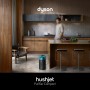 Dyson HushJet Purifier Compact HJ10 100 m² 41 dB Nero, Turchese (491338-01)