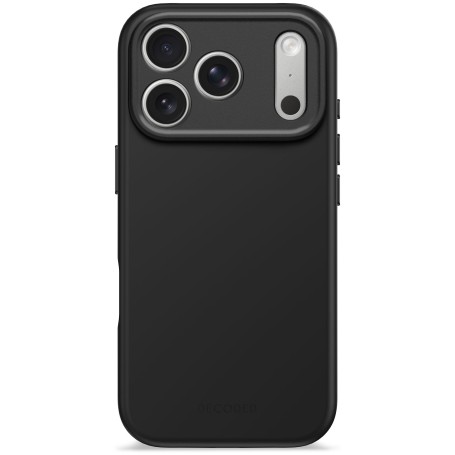 Decoded Silicone Backcover Apple iPhone 17 Pro Phantom Black custodia per cellulare 16 cm (6.3") Cover Nero (D25IPO17PBCS9PK)