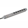 EFB Elektronik 691689 protezione da sovraccarico Grigio 6 presa(e) AC 250 V 2 m