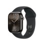 Watch Series 10 (Titan Natur, Titangehuse, 42 mm, Sportarmband steingrau M/L, Cellular) (MWXH3QF/A)