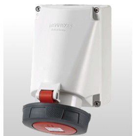 MENNEKES 136A presa energia Nero, Rosso, Bianco