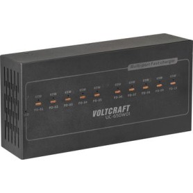 VOLTCRAFT UC-650W01 USB Ladestation 650 W USB PD Schwarz Innenbereich USB Power Delivery (USB-PD) (VC-17776010)