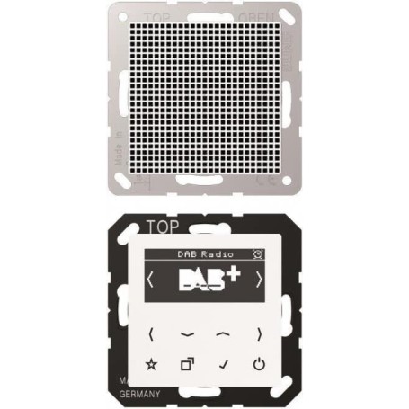 JUNG DABA1WW Smart Radio DAB+ Set Mono (DABA1WW)