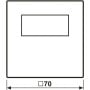 Jung HOME BTLS1791SW Raumthermostat-Display 1 (BTLS1791SW)