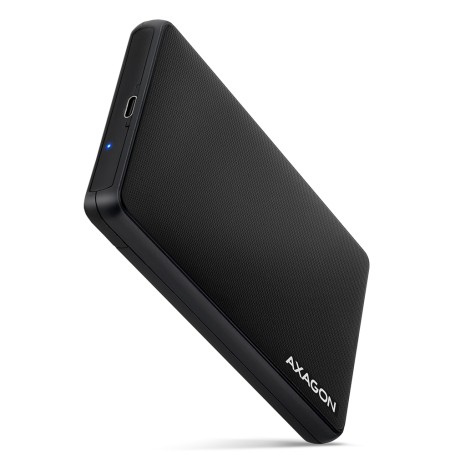 Axagon EE25-SLC contenitore di unità di archiviazione Box esterno HDD/SSD Nero 2.5"