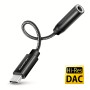 Axagon ADA-HC cavo audio 0,1 m 3.5mm USB tipo-C Nero