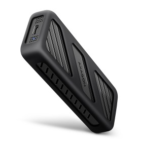 Axagon EEM2-20G NVMe-SSD-Gehäuse USB-C 3.2 20 Gbps 2230 - 2280 - schwarz Box esterno SSD Nero M.2