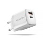 Axagon ACU-PQ20W Caricabatterie per dispositivi mobili Universale Bianco AC Ricarica rapida Interno