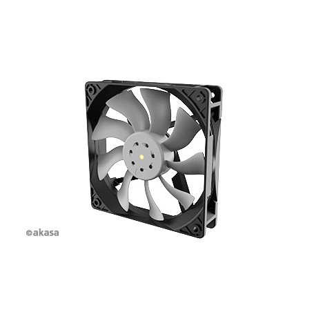 Akasa OTTO SF12 Case per computer Ventilatore 12 cm Nero, Grigio 1 pz (AK-FN110)