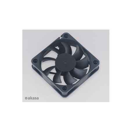 Akasa AK-6015MS sistema di raffreddamento per computer Case per computer Ventilatore 6 cm Nero 1 pz