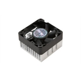 Akasa AK-210-BK sistema di raffreddamento per computer Circuiti integrati Refrigeratore 4 cm Nero 1 pz