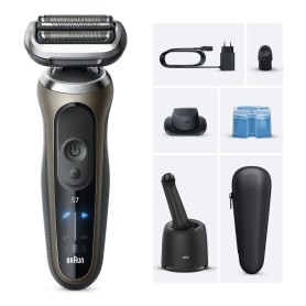 Braun Series 7 72-C7200cc Rasoio Trimmer Nero, Oro (471541)