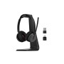 EPOS IMPACT 1000 MS UC ANC WL USB-C+A Stand Auricolare Wireless A Padiglione Ufficio USB tipo-C Bluetooth Base di ricarica Nero (1001551)