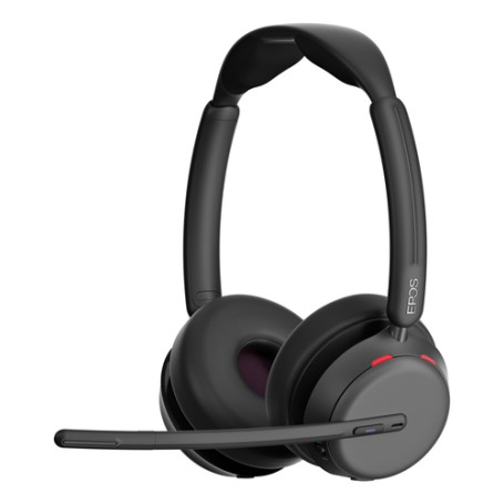EPOS IMPACT 1000 MS UC ANC WL USB-C+A Auricolare Wireless A Padiglione Ufficio USB tipo-C Bluetooth Nero (1001548)