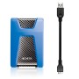 ADATA HD650 disco rigido esterno 1 TB 2.5" Micro-USB B 3.2 Gen 1 (3.1 Gen 1) Blu (AHD650-1TU31-CBL)
