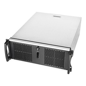 Chenbro RM41300 telaio dell'apparecchiatura di rete 4U Nero, Argento (RM41300H12*13729)