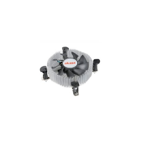 Akasa AK-CCE-7106HP ventola per PC Processore Refrigeratore Nero, Argento (AK-CCE-7106HP)