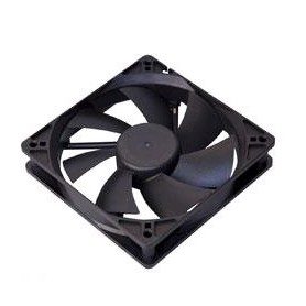 Akasa Black 12cm case fan Case per computer Nero (AK-174BKT-B)