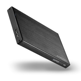 Axagon EE25-XA6 contenitore di unità di archiviazione Box esterno HDD/SSD Nero 2.5" (EE25-XA6)