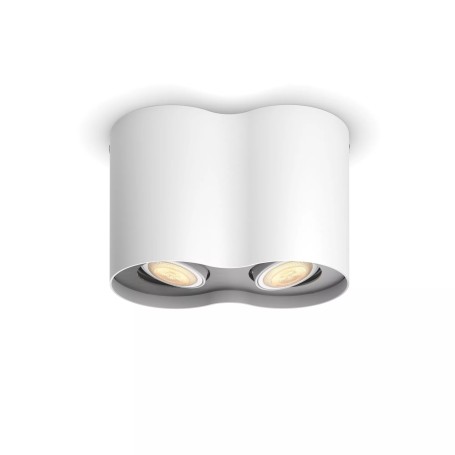 Philips Hue White ambiance Faretto doppio Pillar (8719514338463)