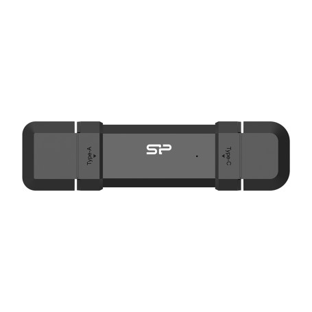 Silicon Power DS72 unità flash USB 250 GB USB Type-A / USB Type-C 3.2 Gen 2 (3.1 Gen 2) Nero (SP250GBUC3S72VPK)