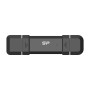 Silicon Power DS72 unità flash USB 250 GB USB Type-A / USB Type-C 3.2 Gen 2 (3.1 Gen 2) Nero (SP250GBUC3S72VPK)