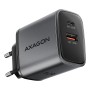 Axagon ACU-PQ67 Caricabatterie per dispositivi mobili Universale Nero, Grigio AC Ricarica rapida Interno