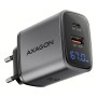 Axagon ACU-PQ67D Caricabatterie per dispositivi mobili Universale Nero, Grigio AC Ricarica rapida Interno
